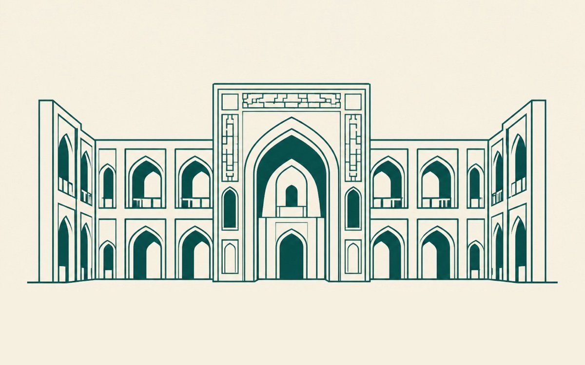 رسم: المدرسة المستنصرية